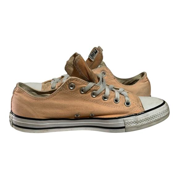 Converse Chuck Taylor All Star Peach Low Top Sneakers Women's 10 165573C - Picture 7 of 8